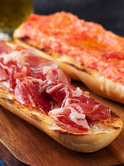 Tostadas con Jamón Duroc