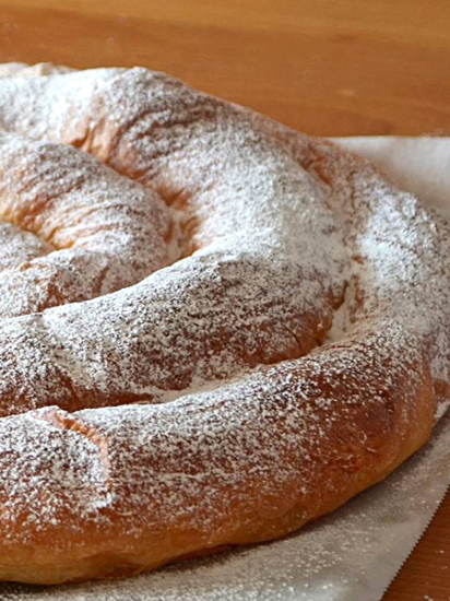 Ensaimada mantequilla