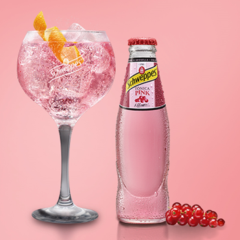 Tónica Schweppes Pearl Pink